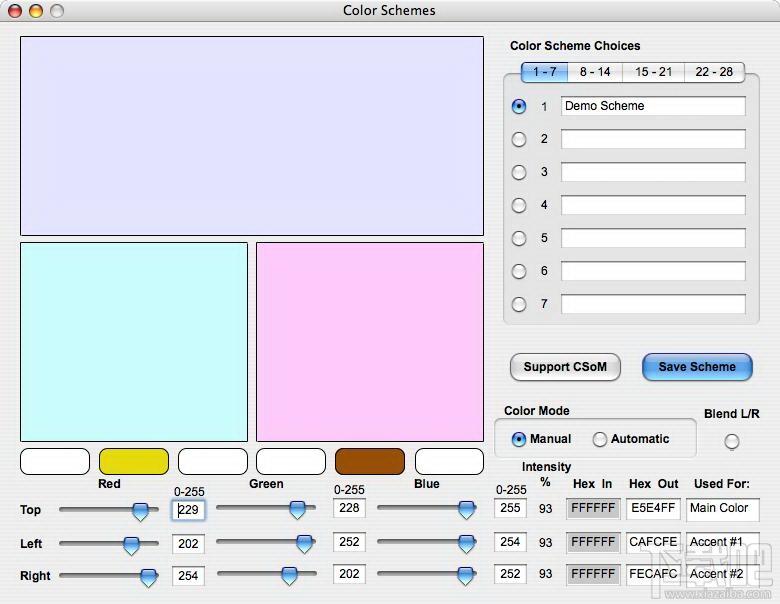 Color Schemes,Color Schemes下载,Color Schemes官方下载