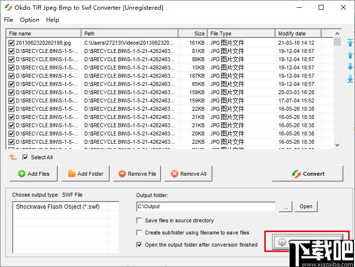 Okdo Tiff Jpeg Bmp to Swf Converter,图像转换,格式转换